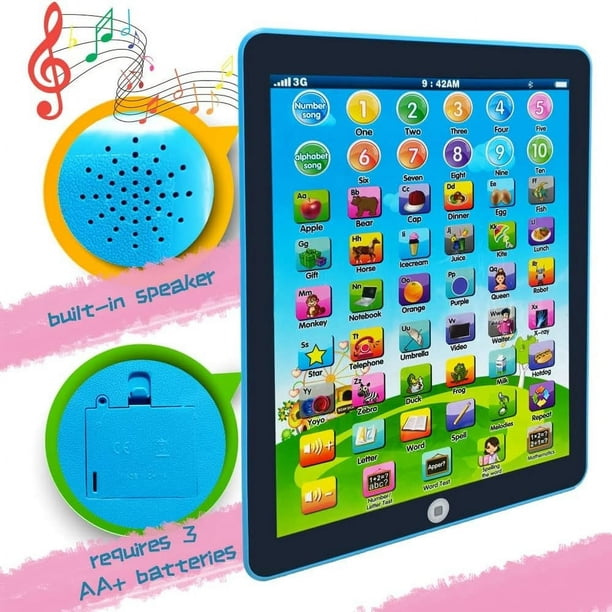 Ordinateur Portable éducatif Musical Pour Enfant – Activités Interactives, Poignée, Dès 3 Ans