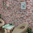 thumbnail image 3 of vidaXL 3D Wall Panels with Dark Brown Brick Design 10 pcs EPS, 3 of 5