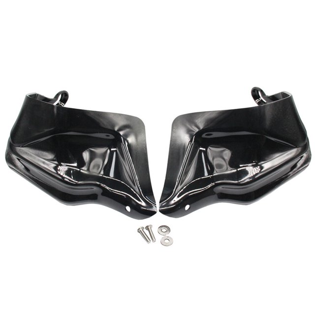 pitrice 1 Pair Motorbike Windshield Modification Windscreen Windproof Protector Modified Guard Accessory Replacement for R1200GS 800GS Black