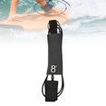 thumbnail image 3 of Leg Rope Paddleboard Tether Surf Leash Elastic Cord 7mm Thick Surfboard Leash for Longboard Board Kids Adults 8 Feet, 3 of 8