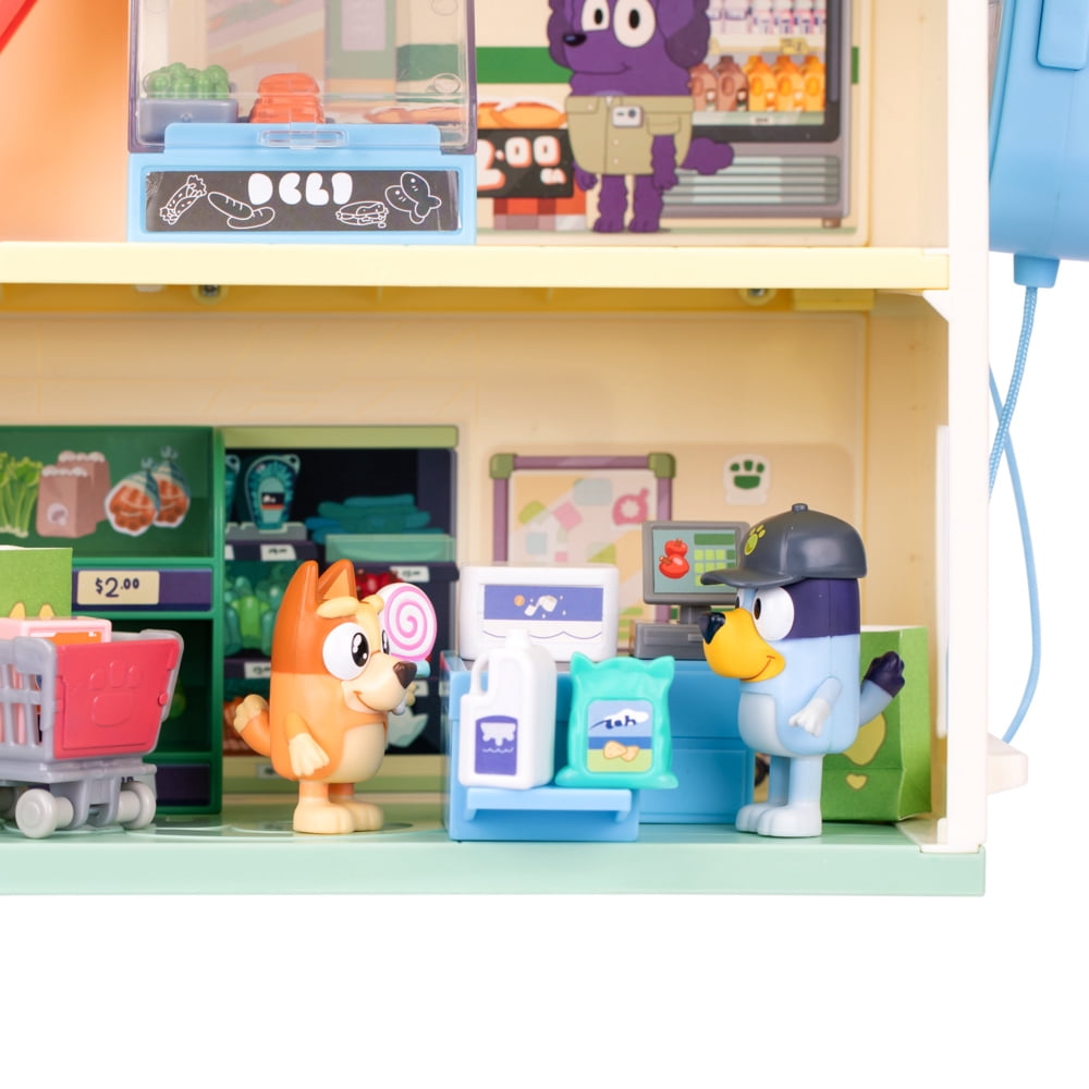 Bluey Supermarket Playset
