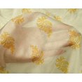 thumbnail image 4 of oneOone Silk Tabby Fabric Leaves & Floral Block Print Sewing Fabric BTY 42 Inch Wide, 4 of 4