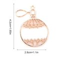 thumbnail image 2 of Pendentif Cadre Décoratif en Métal Fait Main à Lunette Ouverte, 2 of 10