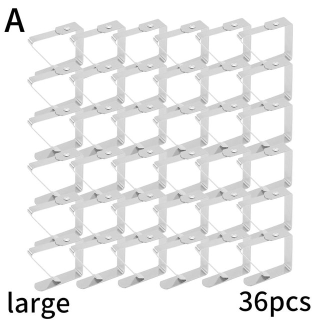 Tablecloth Clips, Stainless Steel Table Cloth Clip Fastening Clip