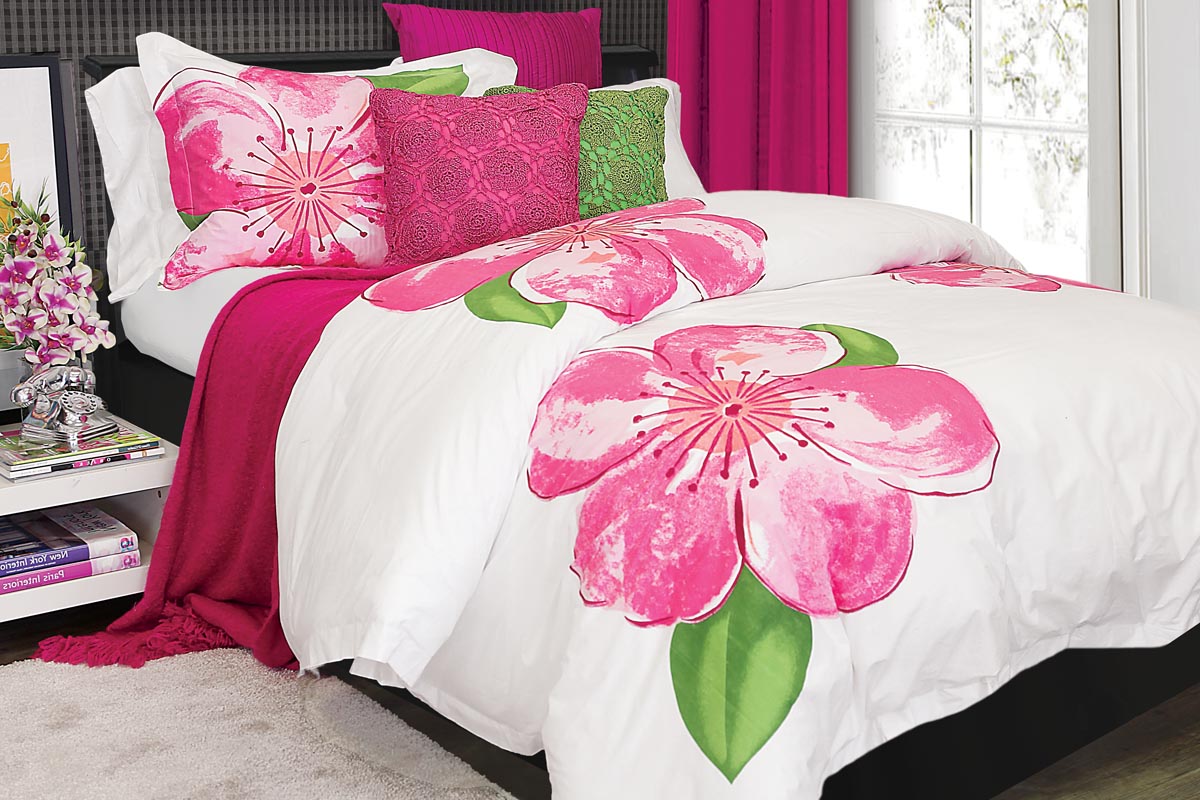 MEIFLOWER WHITE DUVET COVER KING