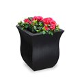 thumbnail image 1 of Mayne 5873-B Polyethylene Planter, 16x16, Black, 1 of 5