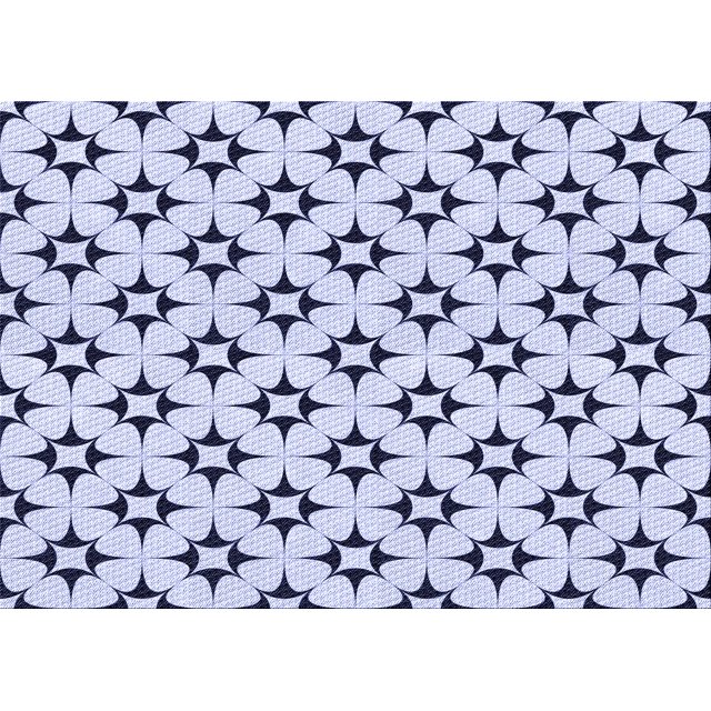 Ahgly Company Machine Washable Indoor Rectangle Transitional Lavender Blue Area Rugs, 2' x 3'