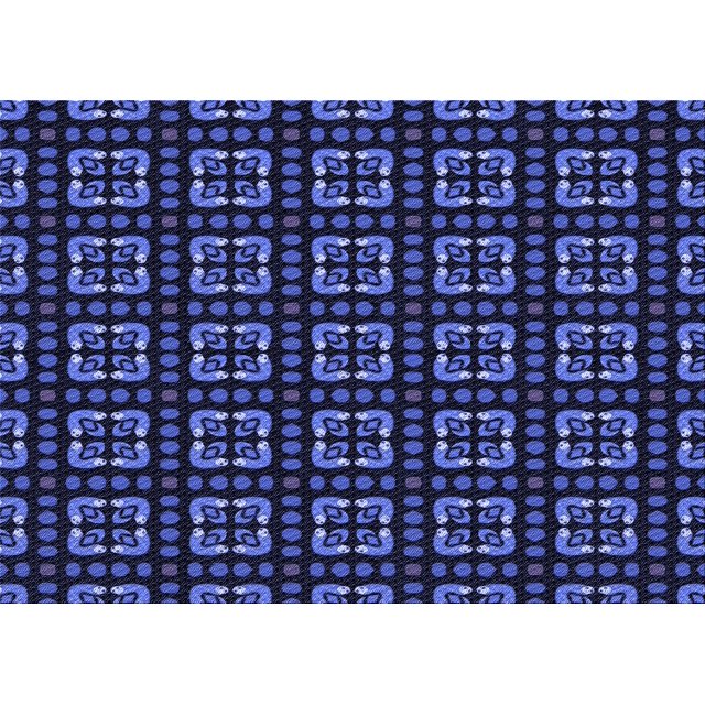 Ahgly Company Machine Washable Indoor Rectangle Transitional Night Blue Area Rugs, 2' x 4'