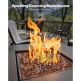 thumbnail image 2 of VEVOR 10 LBS Fire Glass 1/4-Inch Fireplace Glass Rocks for Fire Pit Table Copper, 2 of 9