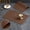 Brown, variant on TIMIFIS Water Cup Cowhide Grain Pvc Leather Placemats Oilproof Coffee Mats Western Food Mats Heat Insulation Mats Table Mats Kitchen Gadgets