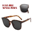 thumbnail image 1 of Lunettes de Soleil Tendance pour Femmes Hommes Polarisées Pliables Rondes Chic Rétro Lunettes de Soleil, 1 of 4