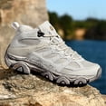 thumbnail image 2 of YOURDIARY Bottes de Randonnée Mi-Hautes en Maille pour Homme, Travail, Plein Air, Randonnée, Backpacking, Alpinisme, Chaussures Légères, Taille, 2 of 9