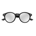 thumbnail image 3 of FEISEDY Lunettes de Soleil Rétro Rondes Polarisées pour Femmes Hommes Monture Circulaire Verres UV400 B2311, 3 of 5