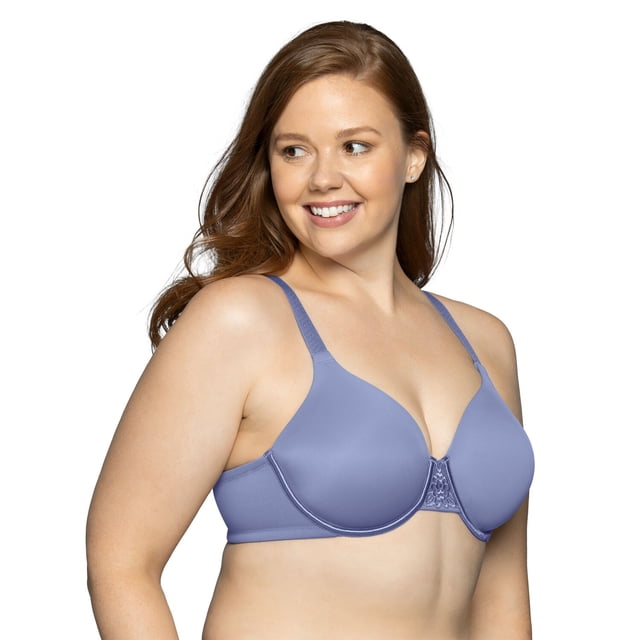 Vanity Fair Womens Beauty Back Full Figure Underwire Bra, 38D, Iris Flower