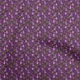 thumbnail image 1 of oneOone Rayon Purple Fabric Kids Craft Projects Decor Fabric Printed By The Yard 56 Inch Wide, 1 of 4