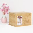 thumbnail image 2 of Pet Cremation Urn for Dogs Cats Ashes Funeral Commemorate Memory Box Casket A, 2 of 8