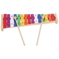 thumbnail image 1 of XYCCA Xylophone 15 Notes Coloré Éducatif Glockenspiel Xylophone Instrument avec 2 Maillets pour Enfants-082302, 1 of 5