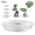 thumbnail image 1 of 10Pcs Plastic Home Garden Flower Pot Plant Labels Tags Planter Tray Saucers, 1 of 8