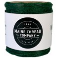 thumbnail image 1 of Maine Thread 0.035" Waxed Poly Cord 3 Ply - Emerald Green, 1 of 3