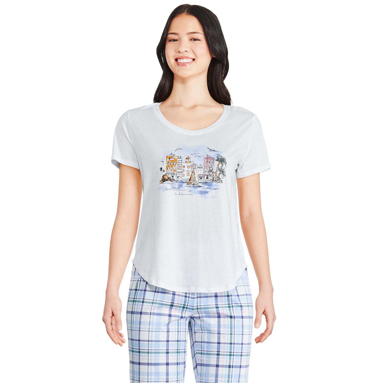 George Women's Scoop Neckline Sleep Tee