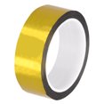 thumbnail image 1 of Unique Bargains Gold Tone Metalized Tape 1.2 Inch x 55 Yards Decor Tape for DIY, 1 of 6