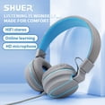 thumbnail image 4 of Birdeem Gaming Headset with Microphone, Microphone for Computer, Stereo Gaming Headset Noise Canceling Over-Ear Headset with Microphone Surround Soft Memory Ear Cups for Computer, 4 of 6