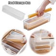 thumbnail image 1 of Contenant de Stockage Alimentaire avec Couvercle Transparent Rectangulaire pour Pâtes pour Réfrigérateur Armoire, 1 of 5