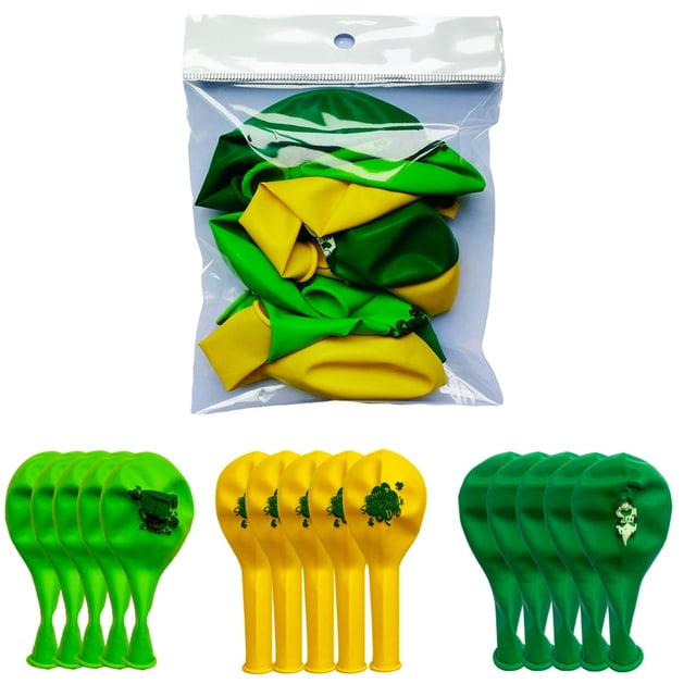TopLLC St. Patrick's Day Balloons 12 Inch St. Patrick'S Day Latexes Balloons For St. Patrick'S Day Themed Latexes Balloons Party Balloons For Party Sets-15 PCS on Clearance