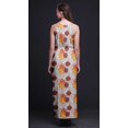 thumbnail image 4 of Bimba Robe Maxi Sans Manches à Col Ras du Cou et Dos Nu pour Femme à Fentes Latérales - Très Petit, 4 of 6