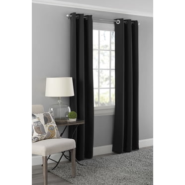 MAINSTAYS Blackout Energy Efficient Grommet Window Curtains Panel