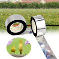 thumbnail image 3 of Reflective Bird Repellent Tape Scare Tapes Ribbon High Reflectivity Flashing Bird Repellent Orchards Lawn Yards Home Branche Decorations, 3 of 9