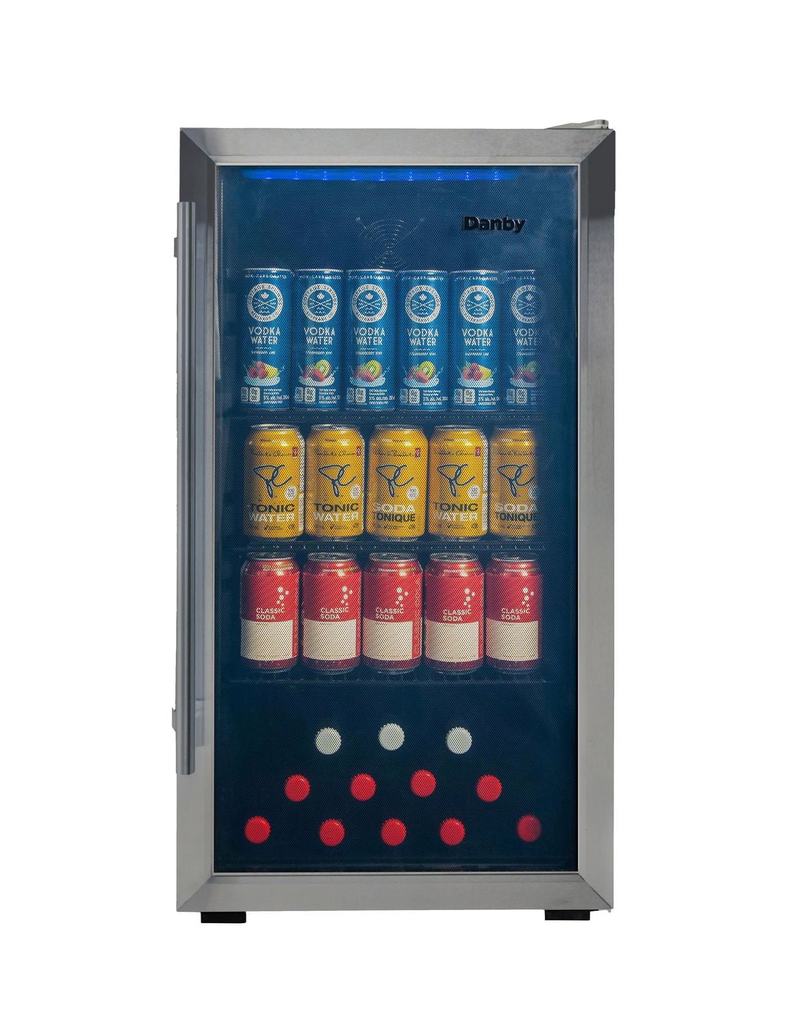 Centre de boissons autonome Danby DBC117A2BSSDD-6 3,1 pi³ en acier inoxydable