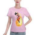 thumbnail image 1 of T-Shirt Basique à Manches Courtes pour Femmes Dragon Ball Wukong, 1 of 6