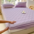 thumbnail image 2 of Sentmoon Protège-Matelas 35,4 X 78,7 Pouces Protège-Matelas Drap Antidérapant Housse de Lit Fixe Housse de Matelas Tout Inclus Protection de Matelas Housse de Lit Fibre Douce Convient pour Dormir Nu, 2 of 7
