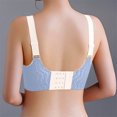 thumbnail image 4 of Bocqde Plus Size Bralette for Woman Comfortable Full Coverage Bras Lace Thin Breathable Bra Without Steel Rim, 4 of 5