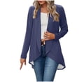 thumbnail image 2 of Soki Womens Cardigan Fall Spring Lightweight Jacket Summer Long Sleeve Kimono S-2XL, 2 of 8