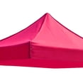 thumbnail image 3 of Auvent de Remplacement Carré pour Gazebo, Abri d'Ombre pour l'Été - Imperméable et Rouge Rose, 3 of 8