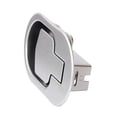 thumbnail image 2 of GUOOL ABS Recliner Replacement Parts Handle Pull Lever Cable Hook Chrome, 2 of 7