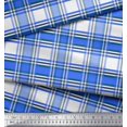 thumbnail image 2 of Soimoi Cotton Duck Fabric Gingham Check Print Sewing Fabric Yard 42 Inch Wide, 2 of 3