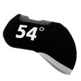 thumbnail image 1 of Chaussettes de Golf Professionnelles avec Fer - 54 Degrés Noir, 1 of 7