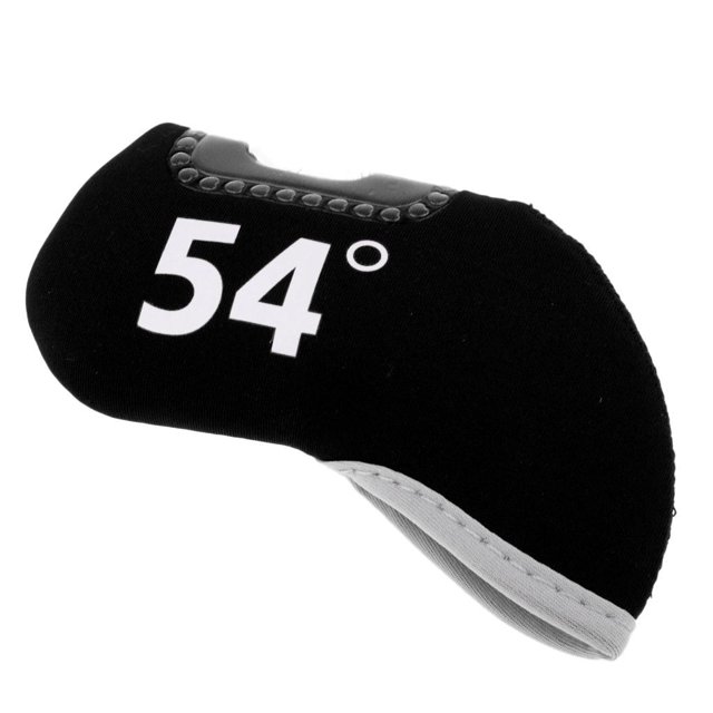 Chaussettes de Golf Professionnelles avec Fer - 54 Degrés Noir