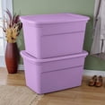 thumbnail image 2 of Sterilite 30 Gal./114 L Tote Lilac, 2 of 4