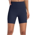 thumbnail image 1 of Yuyuzo Yoga Biker Shorts Womens High Waisted Belly Control Shapewear Workout Running Compression Shorts, 1 of 7