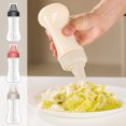 thumbnail image 1 of Iumwxz Oil Spray Bottle Multi-Purpose Seasoning Bottle Kitchen Five-Hole Extrusion Graduated Bottle with Cover Oil Dispenser Kitchen Gadgets White Plastic Rollback, 1 of 7