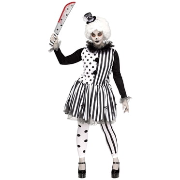 Women's Plus Size Killer Clown Costume