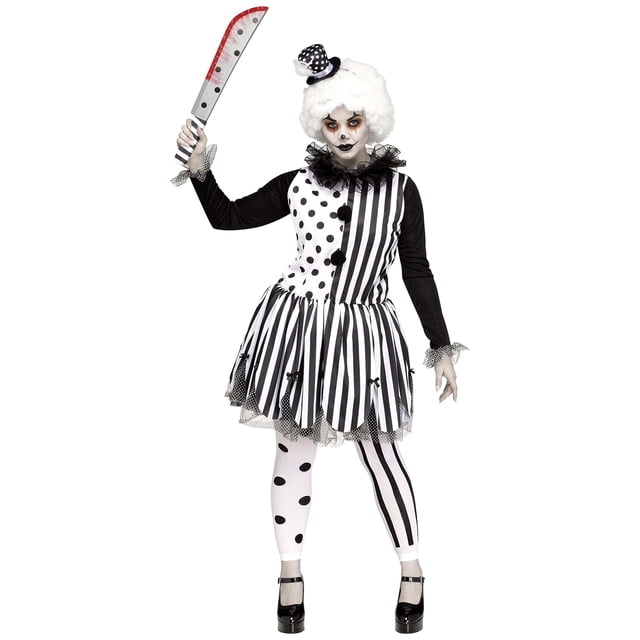 Women's Plus Size Killer Clown Costume