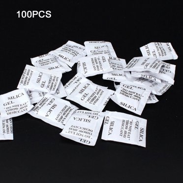 50/100 Pcs Déshumidificateur Absorbeur d'Humidité en Gel de Silice Non Toxique pour Chambre Cuisine Vêtements Stockage Alimentaire; 50/100 Pcs Déshumidificateur Absorbeur d'Humidité en Silicone Non Toxique