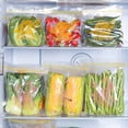 thumbnail image 3 of Food Storage Bags, 65 Pc Thickened Self Sealing Fresh Keeping Bags in Large Medium Small, 3 of 5