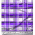 thumbnail image 1 of Soimoi Poly Georgette Fabric Gingham Check Print Fabric by the Yard 52 Inch Wide, 1 of 3