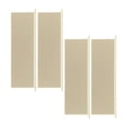 thumbnail image 1 of simhoa 4 Pieces Dryer Air Exhaust Vent Cover Panel Dustproof Dryer Vent Cover Flaps Beige, 1 of 8
